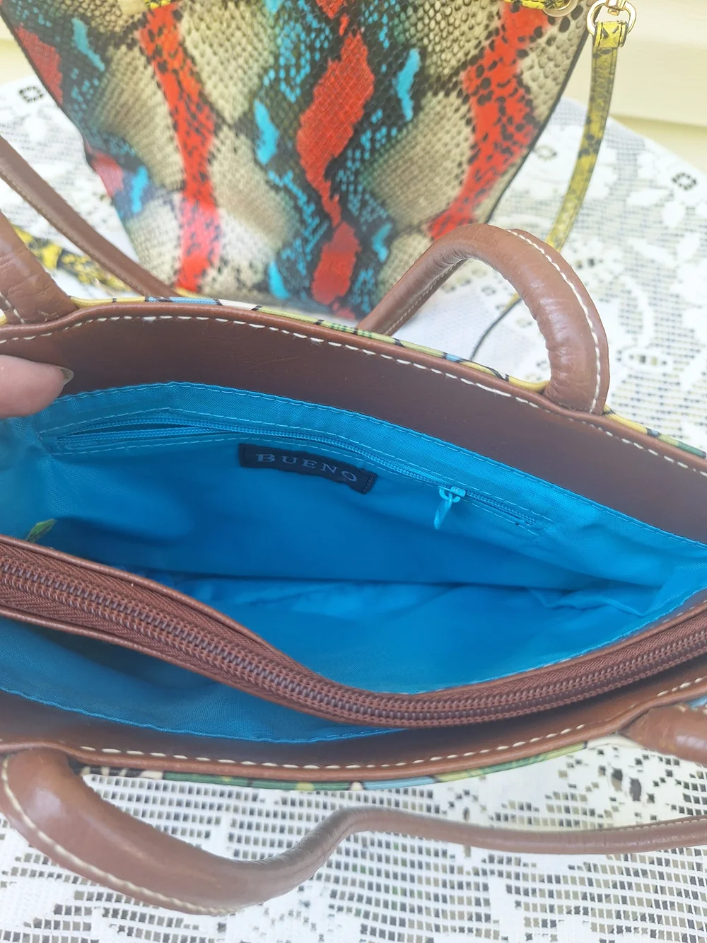 Set of Two Colorful Summer Bags